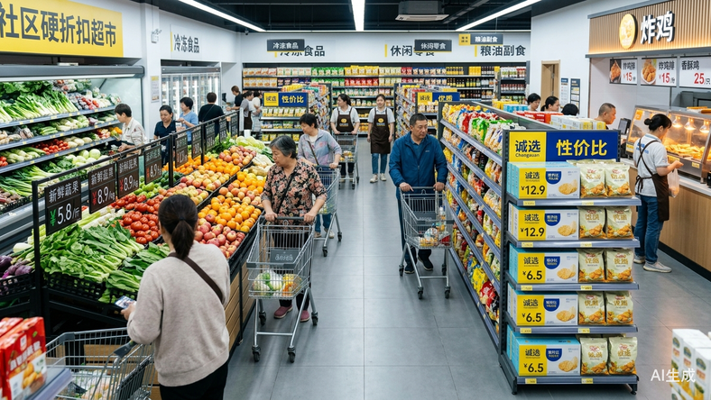实探“快乐猴”大兴首店开业:一只炸鸡19.9元,美团加速布局硬折扣超市